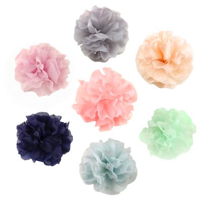 China Chinese style chiffon handmade flower,artificial flower decoration,DIY fabric flower wholesale for sale