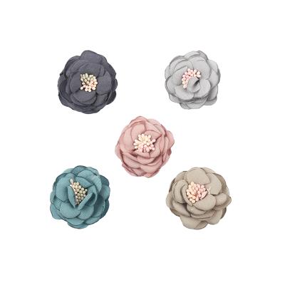 China Garden Newborn Fashion Flower Fabric Chinese Style Decoration Edge Flower Wedding Embellishment for sale