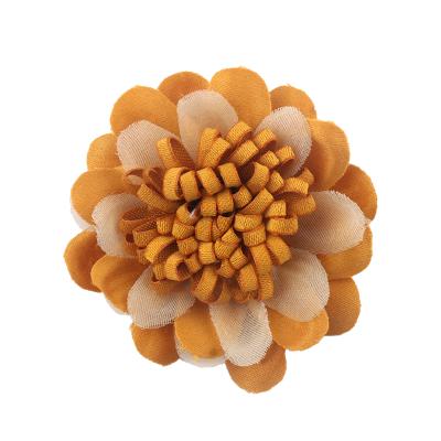 China Cloth+yarn DIY hair accessories headwear materials clothing shoes hats corsage chiffon flowers handmade for sale