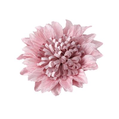 China Handmade Cloth+yarn Cloth+yarn Fabric Hair Accessories DIY Material Shoes Accessories Handmade Tassel Flowers for sale