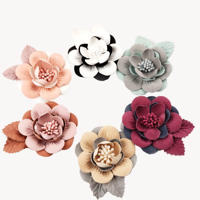 China Three-dimensional Japan and Korean style simulation flower headdress flower clothing shoes hat brooch accessories for sale