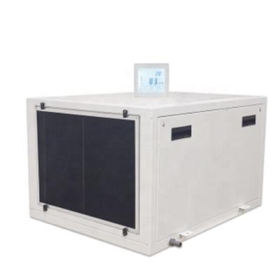 China High Efficient 150L Mounted Commercial Industrial Metal Shell Duct And Ceiling Dehumidifier for sale