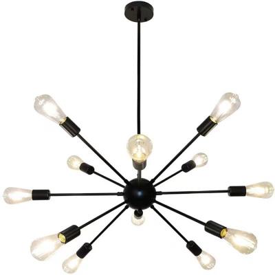 China Hot Modern Nordic Home Decor Pendant Lights Metal Kitchen Lamp Sales Spider Light Satellite Chandelier for sale