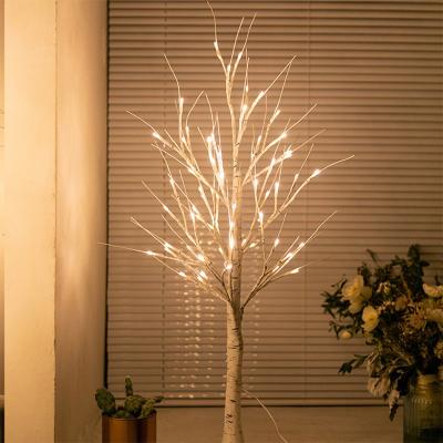 China Christmas Branch Tree Light Factory Wholesale Diy Artificial Tree Light Lamp Led Wedding Decoration Christmas Branch Tree Floor Light For Home for sale