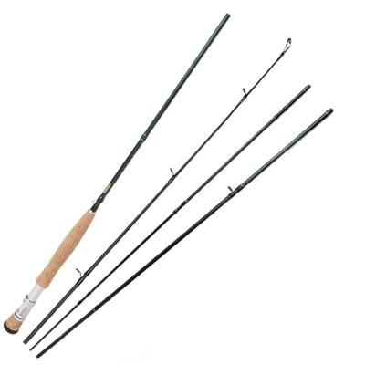 China Carbon Carbon 9 Feet 6# 8# Cheap Fast Fishing Rod Action Fly Rod Spey Fly Rod Prices 4 Pieces Carbon Fiber Fishing Rod for sale