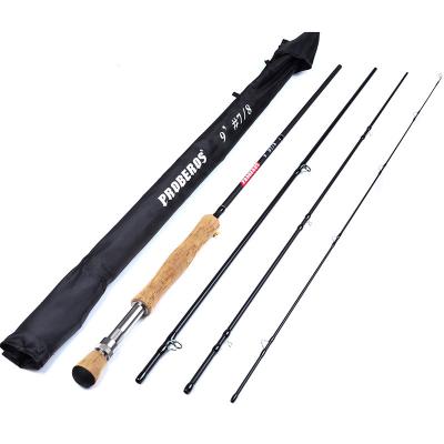 China Carbon 9 Feet 3/4# 5/6# 7/8# High Carbon Fishing Rod Fly Fishing Rod Cheap Price Spey 4 Pieces for sale