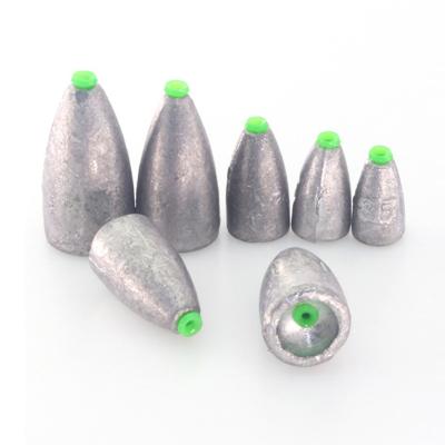 China Carolina Texas Rig Making Carolina Texas Rig Making 18pcs One Bag Inner Core 3.5g 5g 7g 10g 14g 20g Lead Tilt Sinker Drag Ball Fishing Sinker for Texas Rig for sale