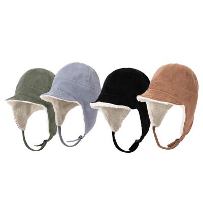 China Fashion Outdoor Reuse Women's Winter Warm Ski Hat COMMON Women's Winter Warm Hats With Windproof Earflap Sun Visor for sale