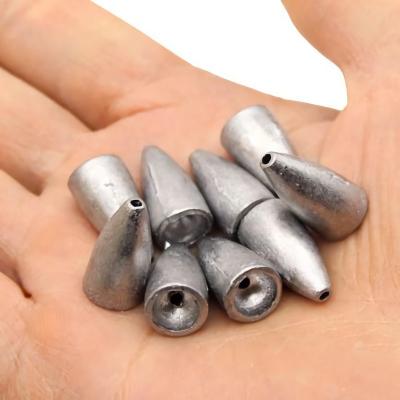 China Carolina Texas Rig Making Carolina Texas Rig Making Bag 18pcs One Lead Wholesale 3.5g 5g 7g 10g 14g 20g Tipping Weights Troll Bullet Weight Fishing Sinker For Texas Rig for sale