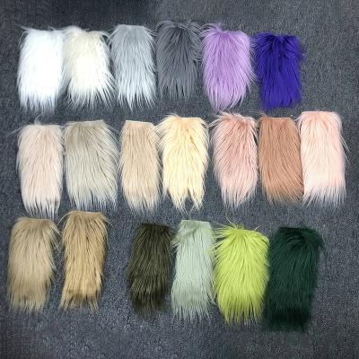 China Stretch 13x13cm piece 33 colors craft fur tying 8cm long tly fly tying material de montaje synthetic fly fiber fur fibras sinteticas for sale