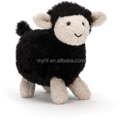 China Plush Factory Teddy Bear Used Mascot Plush Black Sheep for sale