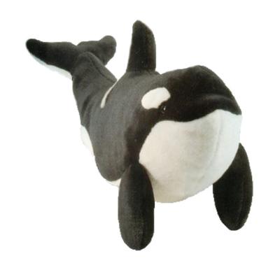 China Pretty Gift Huge Jumbo Size Killer Whale Sea Animal Plush Toy for sale