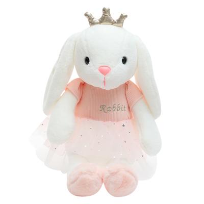 China Plush Adult Accompany 60cm Ballerina Bunny Giant Plush Toy 100cm for sale