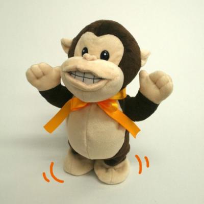 China Monkey Plush Handsome Bedding and Walking Talking Toy for sale