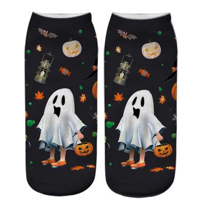 China Hot Selling Colorful Funny Halloween Men's Gift Breathable Socks for sale