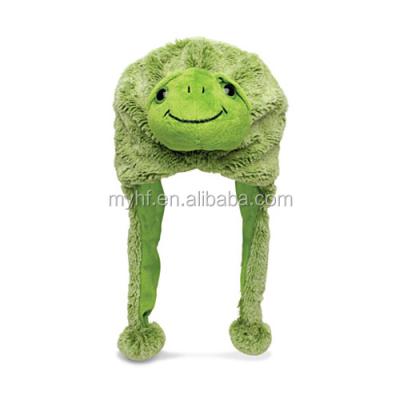 China Luxury Plush Tortoise Winter Hat Plush Fur Warm Hat For Kids for sale