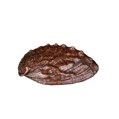 China Chinese Handmade Shell Incense Burner Home Decoration Abalone Tea Table Ornaments Home Decoration Crafts for sale