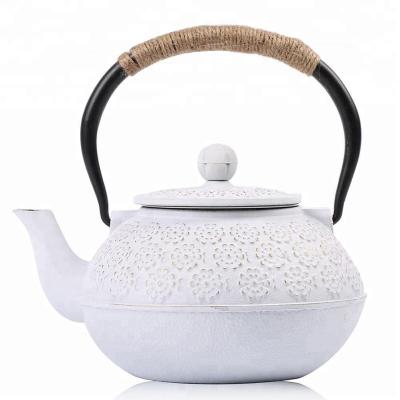 China Sustainable Japanese High Quality Tea Kettle 1000ml Metal Cast Iron Teapot for sale