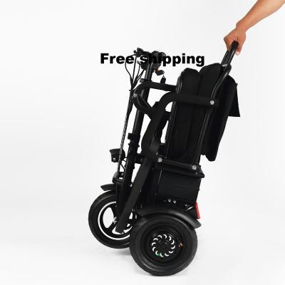 China Easily move folding disabled mobility_scooter handicapped 3 4 wheel mobility scooter for sale