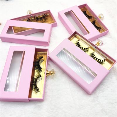 China High Quality Luxury Siberian Thick Natural Mink Eyelashes Vendor 3D Long 16MM Mink Eyelashes With Custom Natural for sale