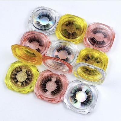 China Custom Siberian Box 3D Thick Mink Eyelash Free Sample Private Label 25mm Mink Lashes 3d Eyelash Wholesaler Thick for sale