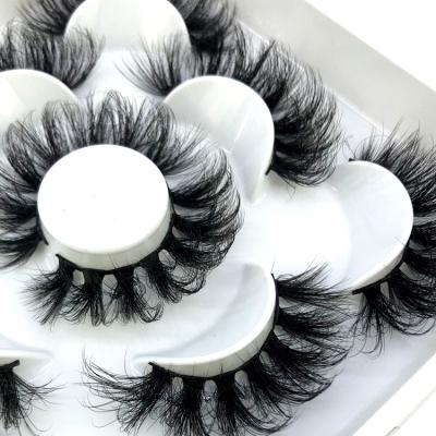 China 3d mink eyelashes 3d style beatuiful bulk high quality thick mink eyelashes with custom packaging box for sale