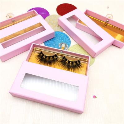 China Fake Thick Thick Mink Eyelashes 3d 25mm Mink Eyelashes Custom Label Fake Mink Eyelash Wholesale Bulk Handmade for sale