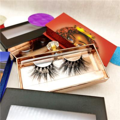 China New Hot Selling Thick Fluffy Eyelashes Thick Mink Eyelashes Products Natural Mink False Eyelashes False Mink for sale