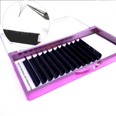 China Natural /Soft multi-unit packing different good quality natural private label low price volume /Soft eyelash extensions for sale