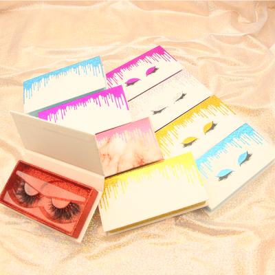 China Wholesale New Arrivals Exquisite Customizable Luxury Customizable False Eyelash Packaging False Eyelash Black Empty Paper Bag for sale