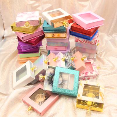 China Customizable Multiple Box Mink Eyelash Packaging Factory Direct Selling Color Eyelash Package Mink Eyelash Packaging Cases Luxury Customizable Factory for sale