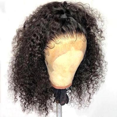 China Soft Natural Soft 13x4 Lace Front Wig Glueless Preplucked Human Hair Wig 180 Density 30 Inch Wigs For Women for sale