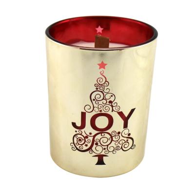 China Wholesale Custom Gift Color Scented Candle Scented With Candle Glass Jar for sale