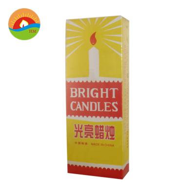 China Flameless candle factory, white candle, candle to africa market with best quality for sale