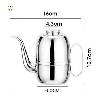 China Sustainable European Style Kitchen 201 Stainless Steel Oil Pot With Filter Dispenser Oil Container Storage for sale