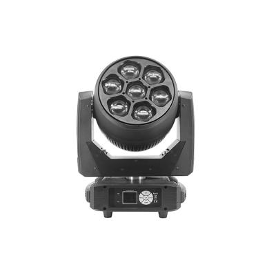 China Beam China Product Led Dj Light 350W 7PCS *40W 4IN1 Rgbw Led Wash Moving Head Light For Bar Show for sale