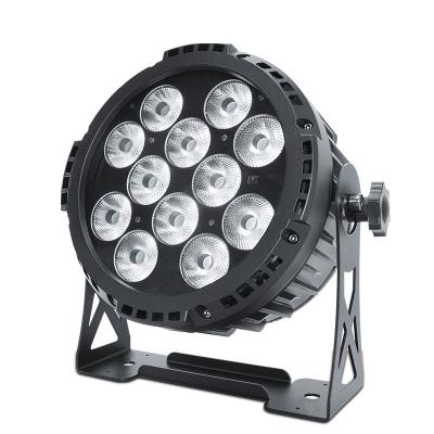 China Theme Park Waterproof 12*15w Rgbaw Uv 6in1 Wireless Dmx Battery Powered Led Par Light for sale