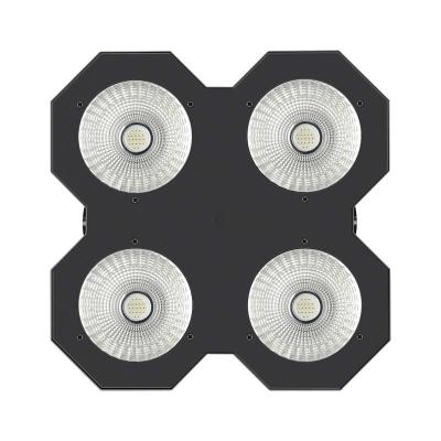 China Theme Park or Sports Stadiums 4 Eyes LED Audience Light 4*50W RGBW Color DMX COB For Wedding DJ Party Dance Disco Music Wedding Theater Stage Lighting Effect for sale