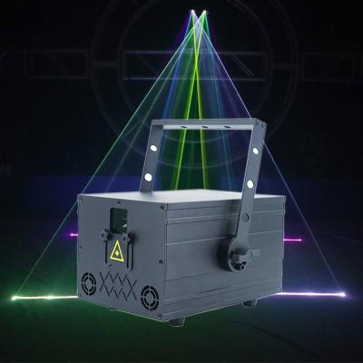 China Laser Beam Party Club Stage Laser Projector Light 10000MW Full Color Animated Laser Light Professional Stage Lighting for sale