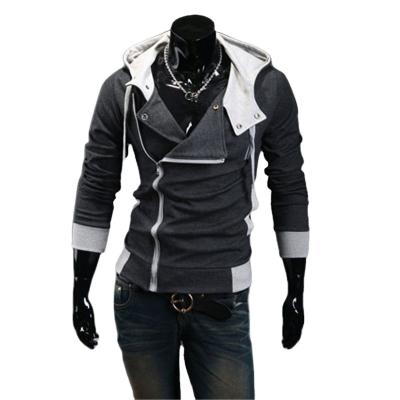 China Anti-pilling ready to ship Terry Sweatshirt Full Zipper Men's Fresh French Hoodie From Best Seller for sale