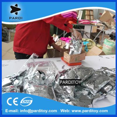 China Bulk Mylar/PET/PVC Confetti Cannon Refill Mylar Confetti Gold and Silver for sale