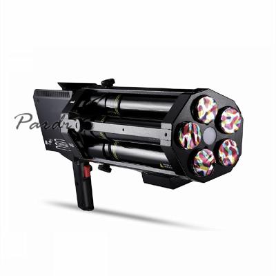 China 5 OUTPUT electric gun shooter confetti current cannon gun dc 11.1 V rechargeable for sale