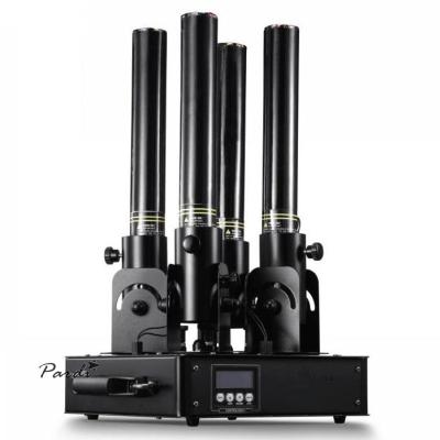 China F15 A/250V 4 Output Firing Heads Electric DMX512 Confetti Flame Cannon Launcher for Stage Effect for sale