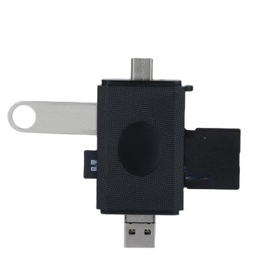 China All In One Type C Micro USB 3.0 Smart Card Reader Card Reader Micro USB 84*34*12mm (L.W.H) Adapter for sale