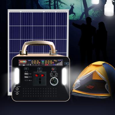 China Reference W 500w Portable Solar Home Portable Solar Generator Power Bank Power Bank 1000 Generator for sale