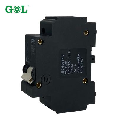 China 125A 1P discount price ac rccb MCB miniature electrical circuit breakers SA61-6A for sale