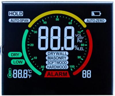 Cina Grande display LCD negativo personalizzato Display LCD VA per controllo centrale automobilistico in vendita