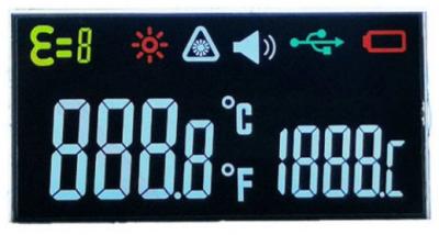 中国 メートルの器械のための RoHS によってカスタマイズされる LCD のパネルの完全な眺め VA LCD の表示 販売のため