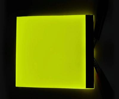 Cina Yellow Monochromatic LCD Display Backlight in vendita