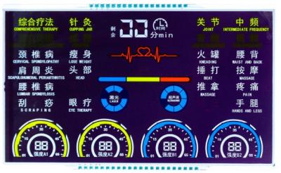 China VDD 4.5V Large Sized Segment TN LCD Display For Medical Treatment for sale